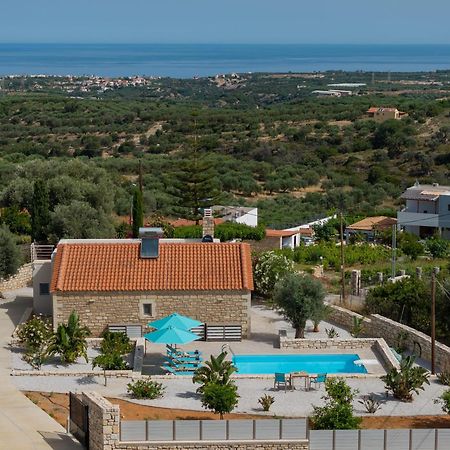Villa Vasiliki Private Pool Erfoi Exteriör bild