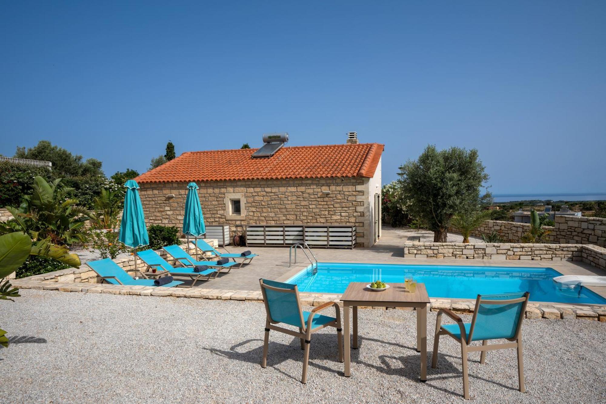 Villa Vasiliki Private Pool Erfoi Exteriör bild