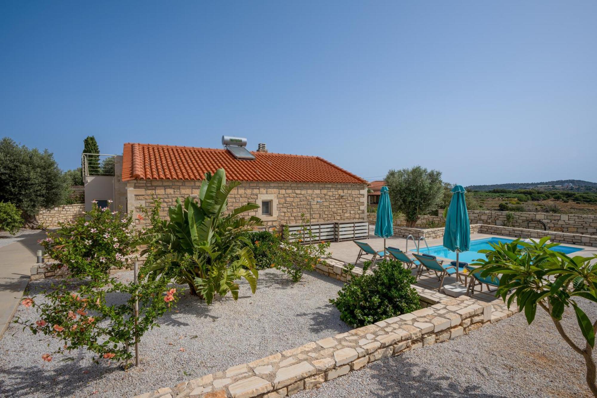Villa Vasiliki Private Pool Erfoi Exteriör bild