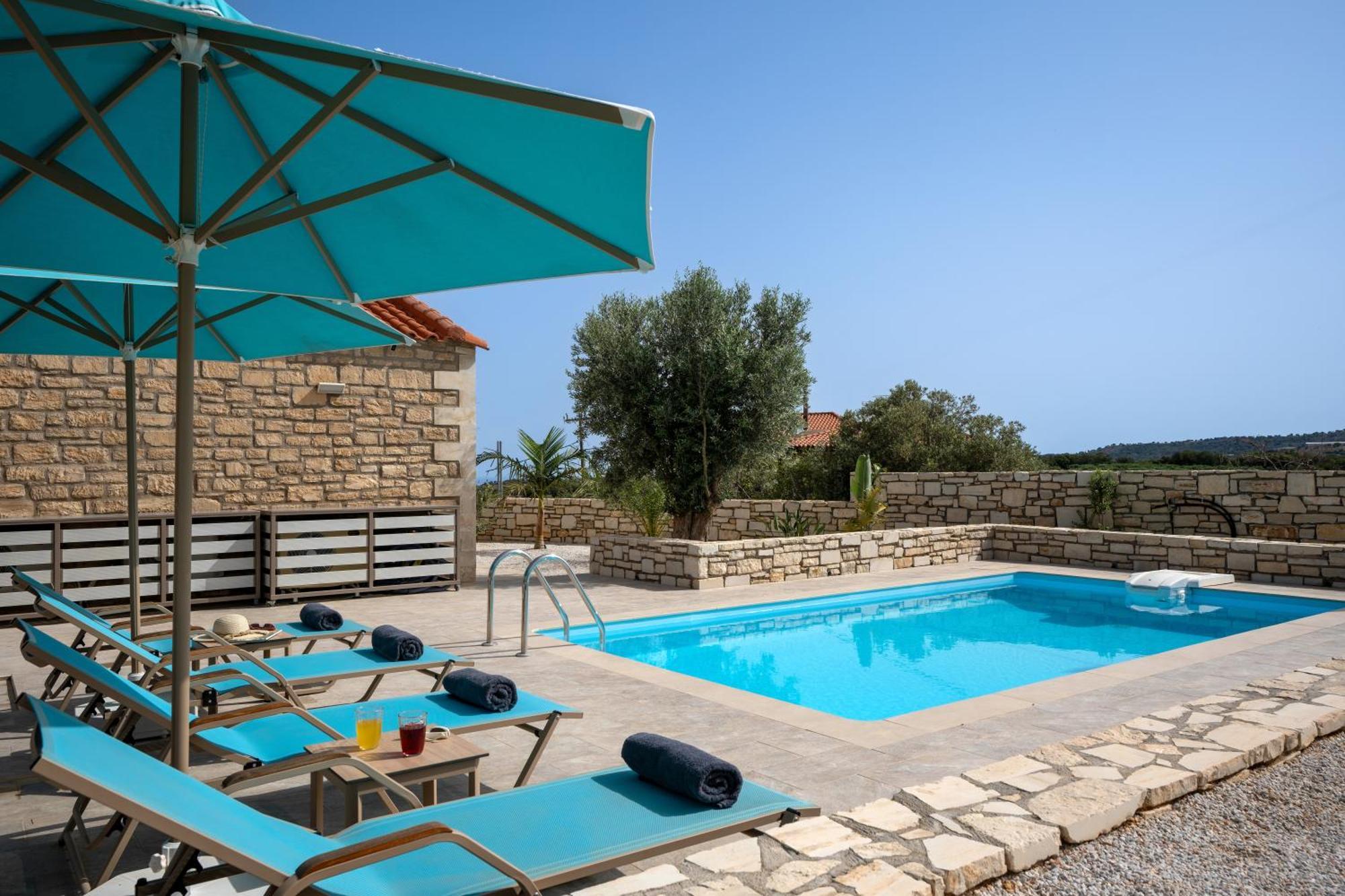 Villa Vasiliki Private Pool Erfoi Exteriör bild